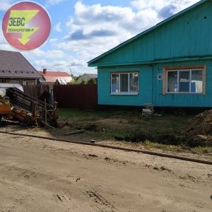 ГНБ под водопровод