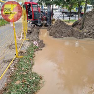 Бестраншейная прокладка труб ПНД D=560 мм, методом ГНБ