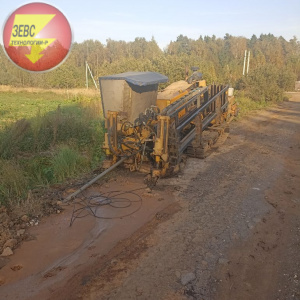 Прокладка газопровода и установка МРП.