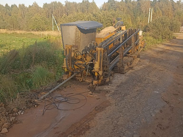 Прокладка газопровода и установка МРП.