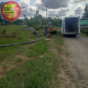 Прокладка трубопроводов под коммуникации.