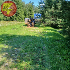 Прокладка газопровода и установка МРП.