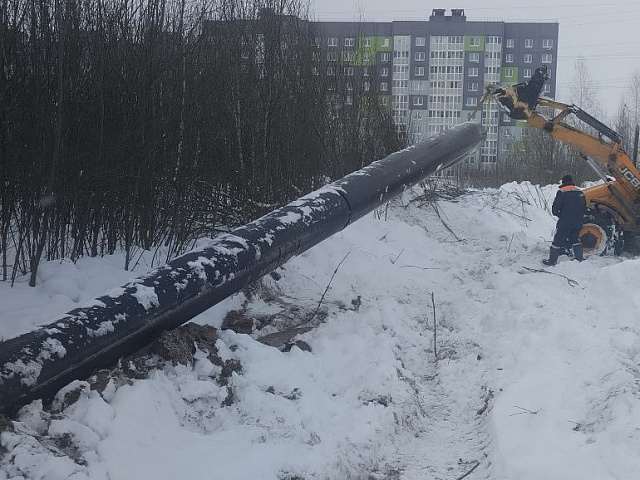 Прокладка сетей водоснабжения