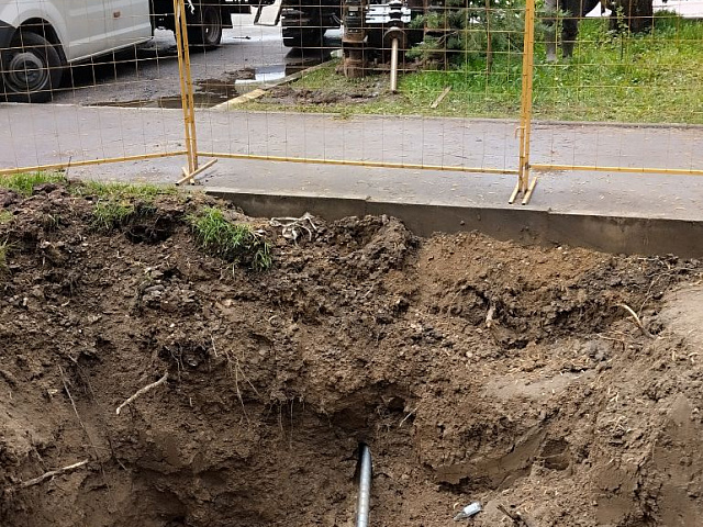 Замена коммуникация в г. Дедовск