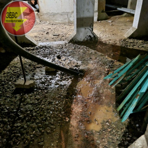 Прокладка трубопроводов под коммуникации.