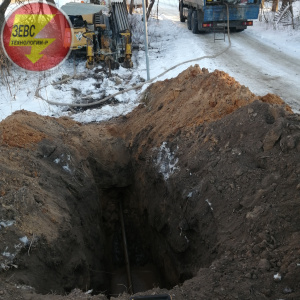 Бестраншейная прокладка  газовой трубы в Московской области