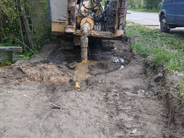 Работа по программе догазификации населенных пунктов Московской области