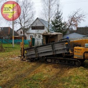 ГНБ под водопровод