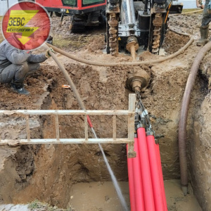 Бестраншейная прокладка  футляров.